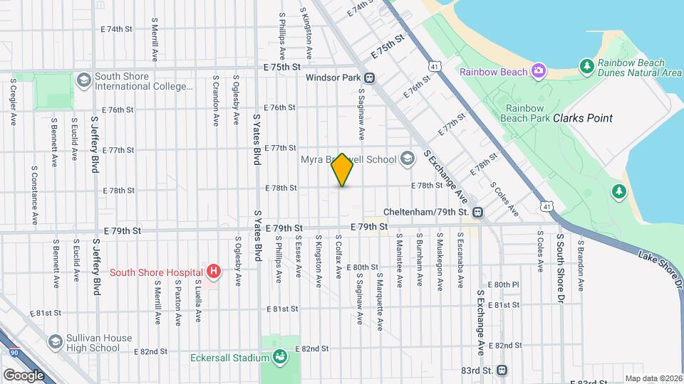 2601 E 78th St Map and Location Details