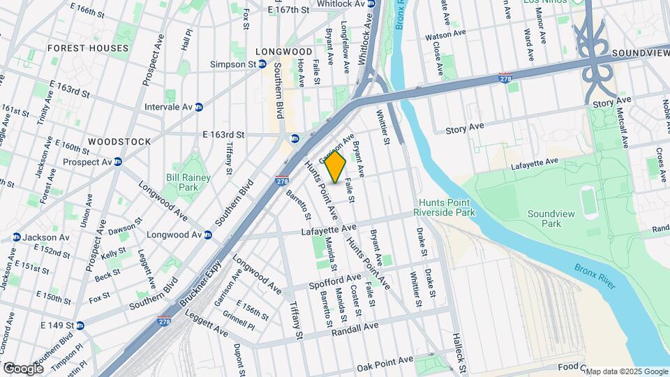 1200 Seneca Ave Mapa y Detalles de la Ubicación