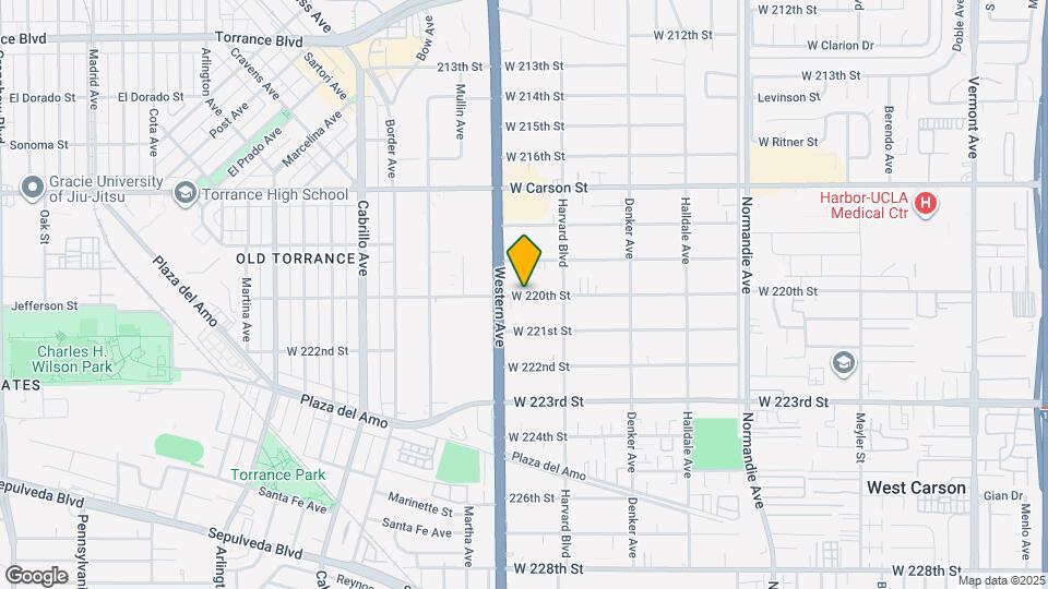 1642 West 220th Street Map and Location Details