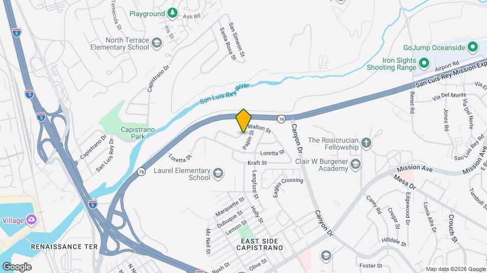 1601 Walton St Map and Location Details