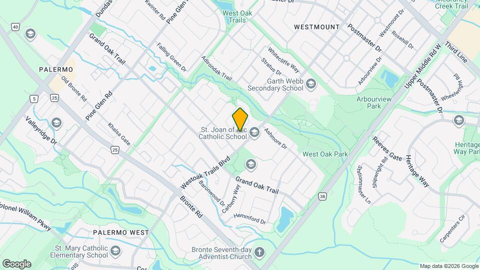 2225 Canonridge Cir Map and Location Details