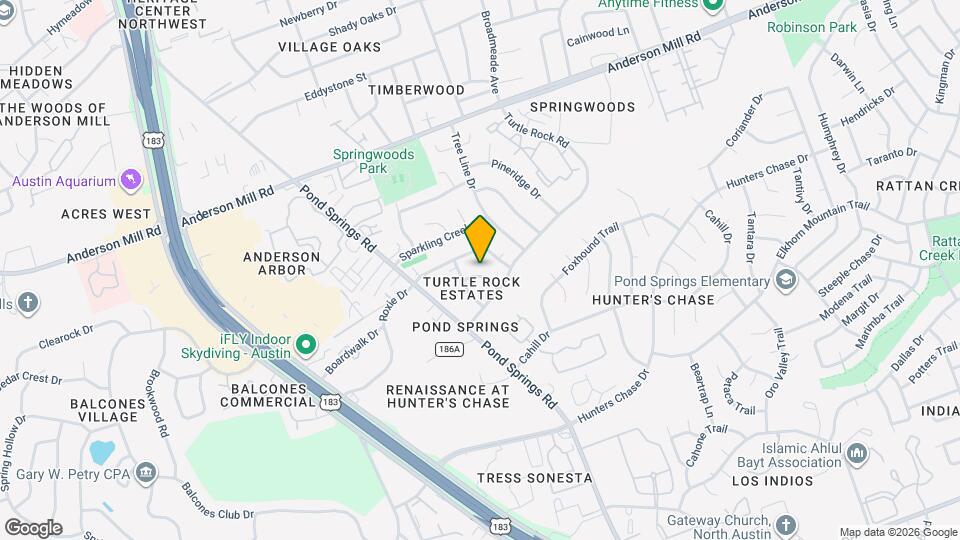 8708 Weiser Dr Map and Location Details