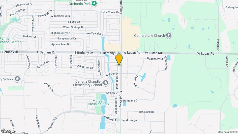 819 Redbud Dr Map and Location Details