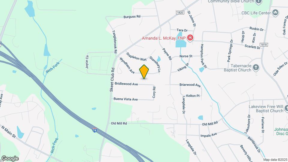 129 Bridlewood Ave Map and Location Details