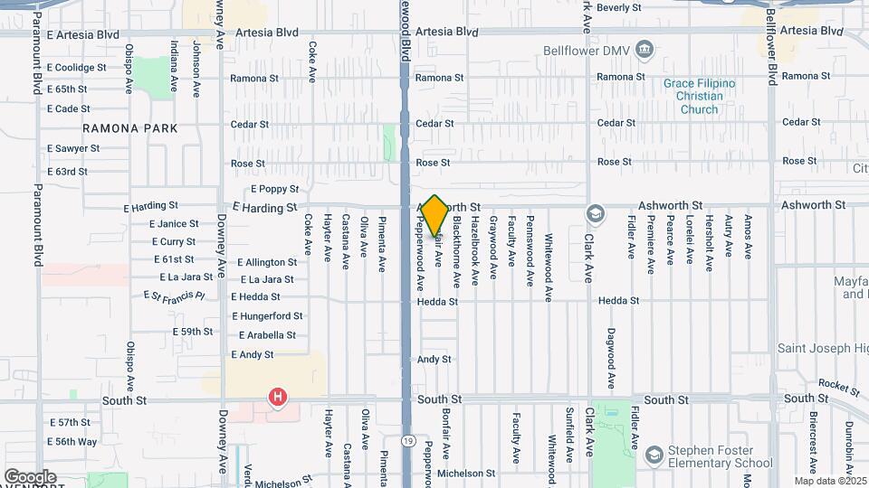 6119 Bonfair Ave Map and Location Details