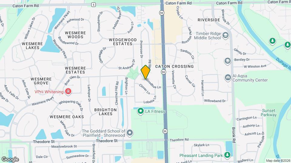 4820 Goodhue Ln Map and Location Details