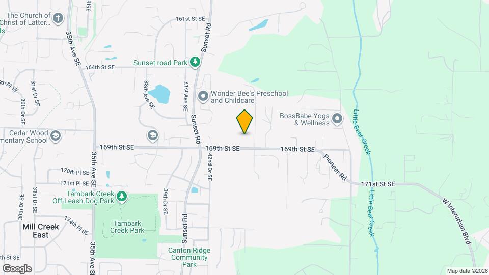 4411 169th St SE Map and Location Details