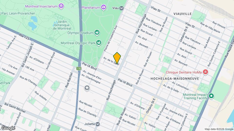 2522 De La Salle Map and Location Details