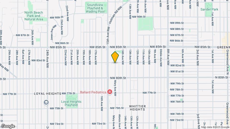 8049 Mary Ave NW Map and Location Details
