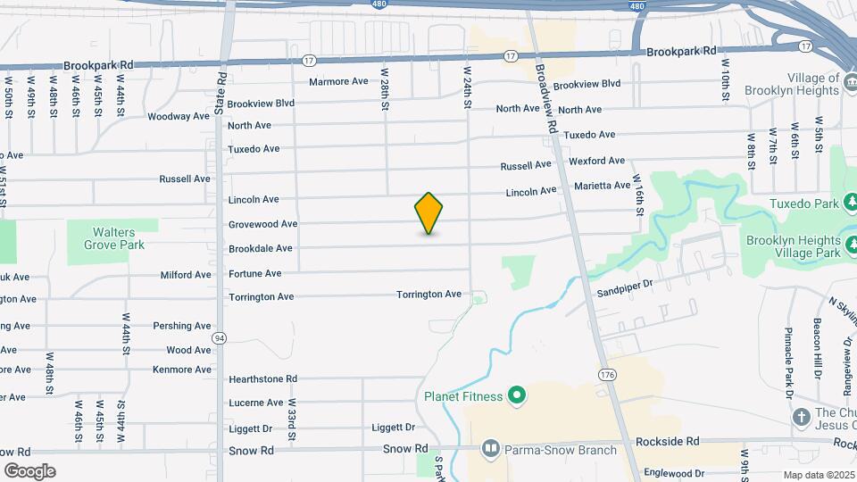 2506 Brookdale Ave Map and Location Details