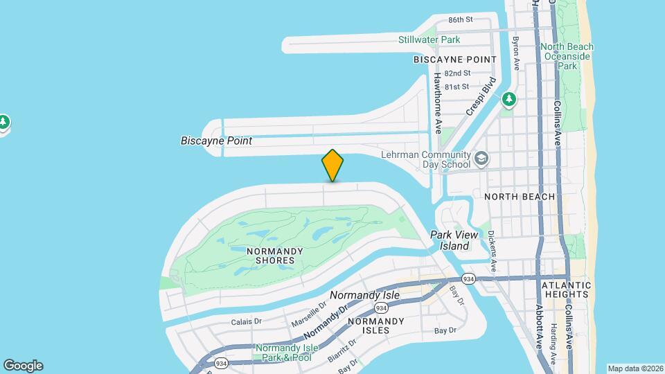 425 N Shore Dr Map and Location Details