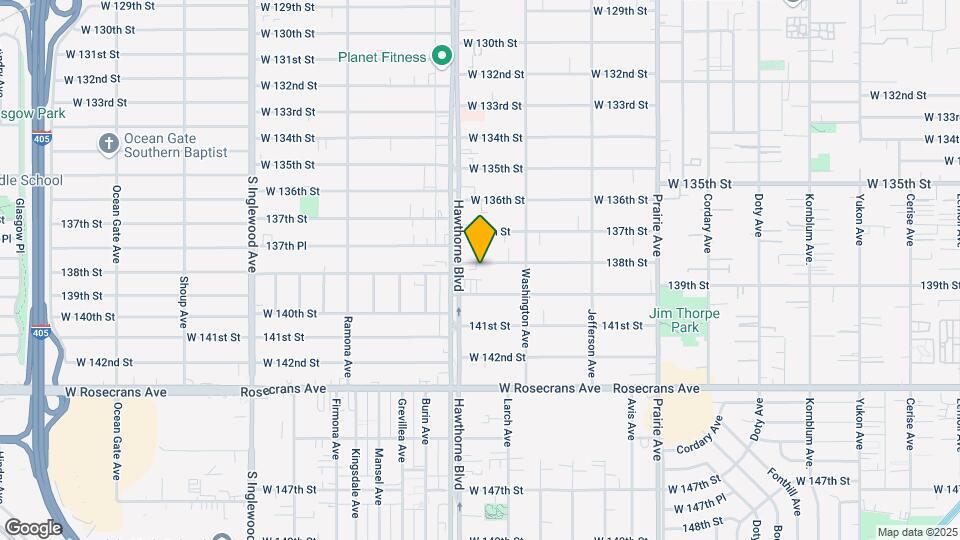 4386 W 138th St Map and Location Details