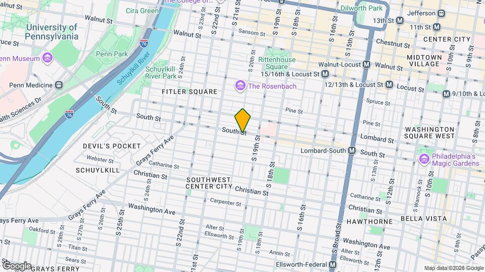 1938 South St, Unit C Map and Location Details