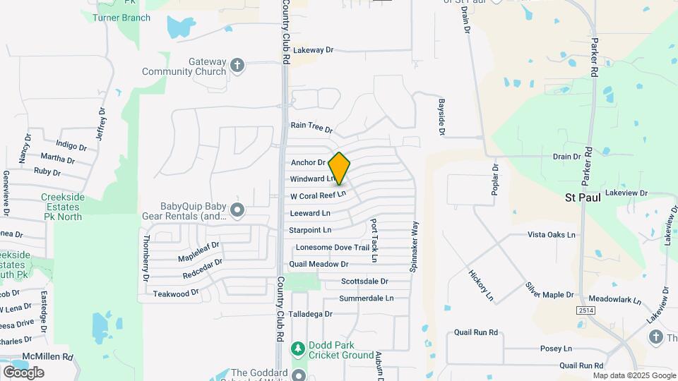 1508 W Coral Reef Ln Map and Location Details