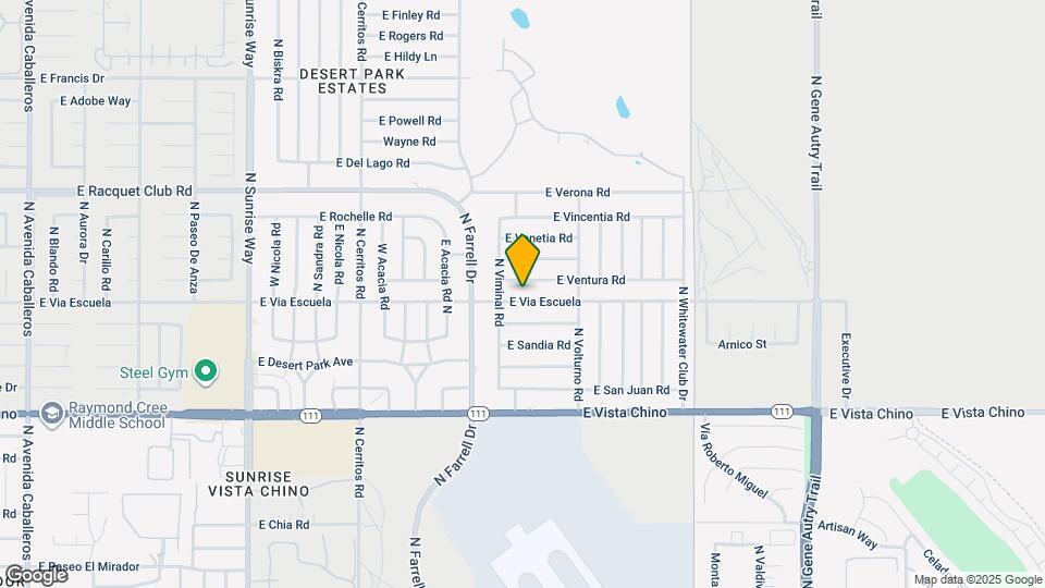 2748 E Via Escuela Map and Location Details