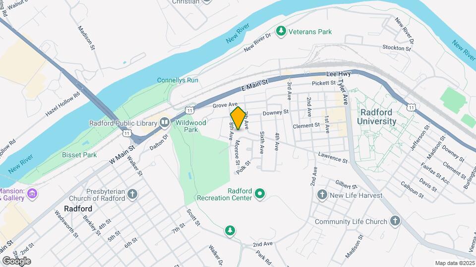 120 Monroe St Map and Location Details