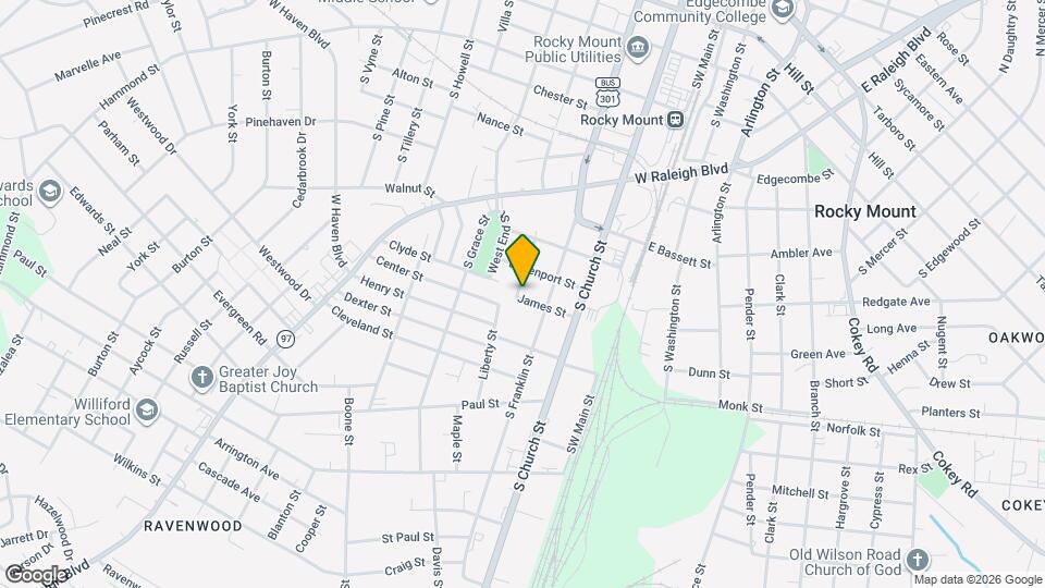 923 Belvedere St Map and Location Details