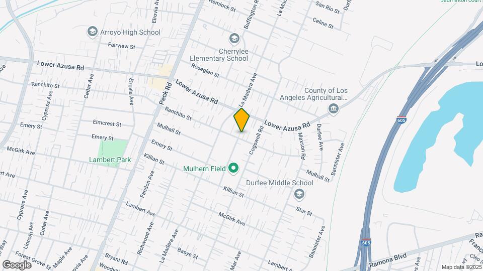 11909 Ranchito St Map and Location Details