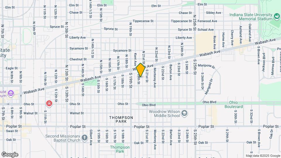 38 S 20th St Map and Location Details