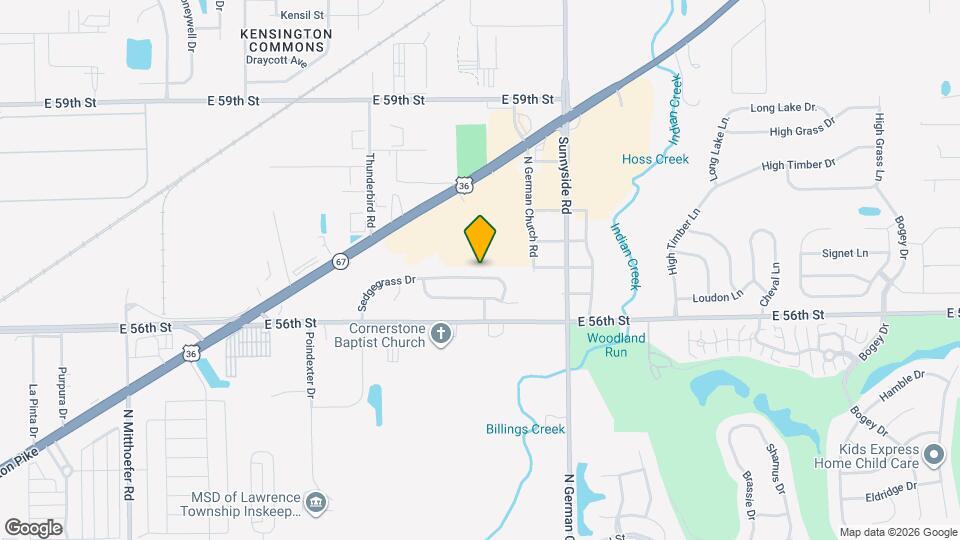 10758 Sedgegrass Dr Map and Location Details