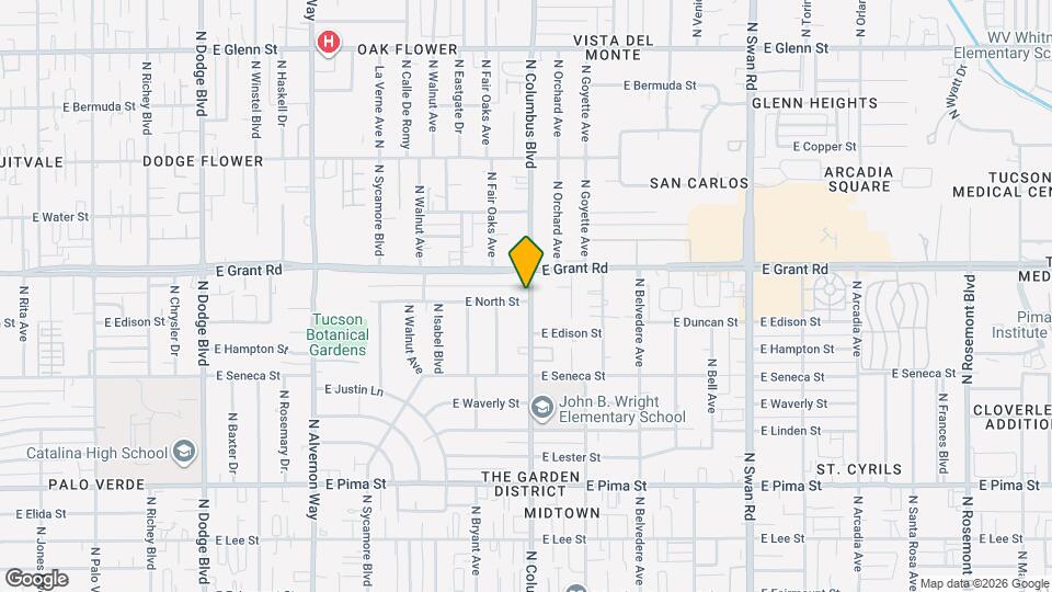 2309 N Columbus Blvd Mapa y Detalles de la Ubicación