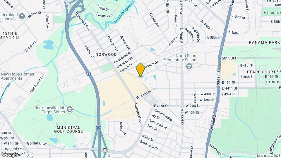 5514 Long St Map and Location Details