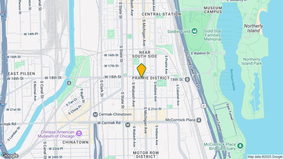 1808 S Michigan Ave, Unit 24 Map and Location Details