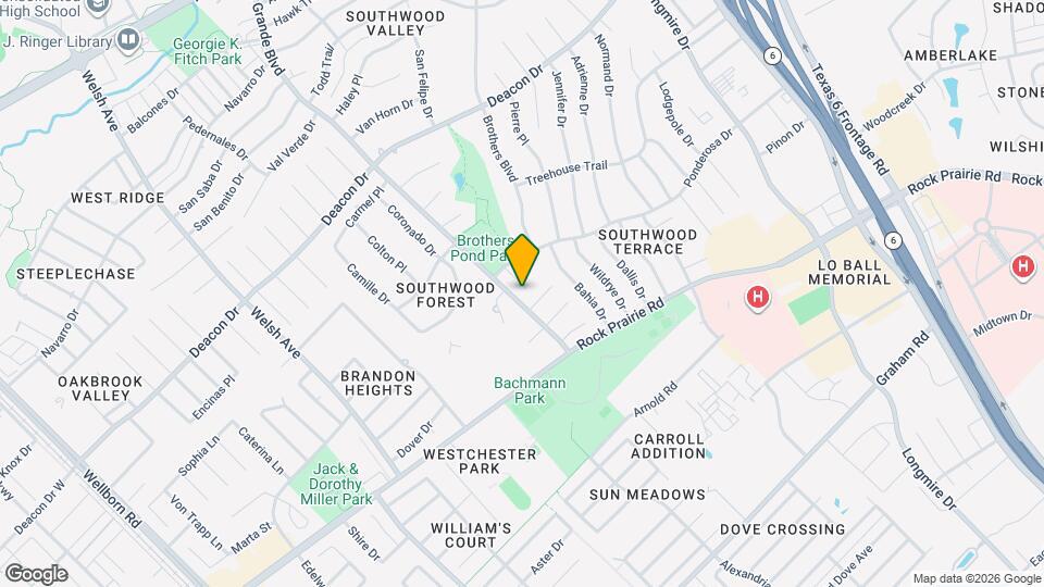 3112 Larkspur Cir Map and Location Details