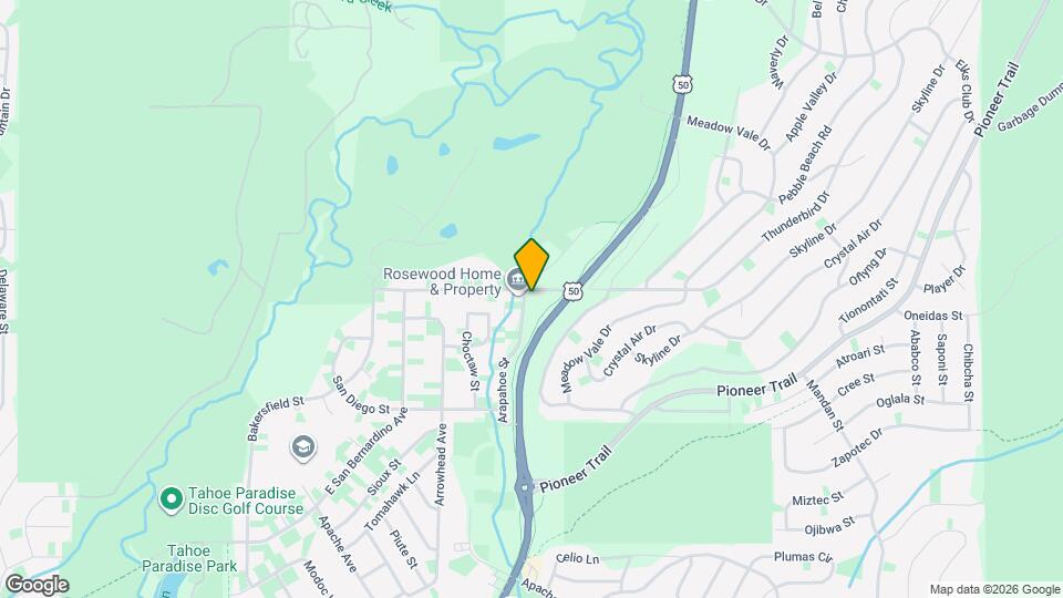 1597 Arapahoe St Map and Location Details