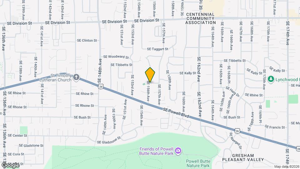 3338 SE 156th Ave Map and Location Details