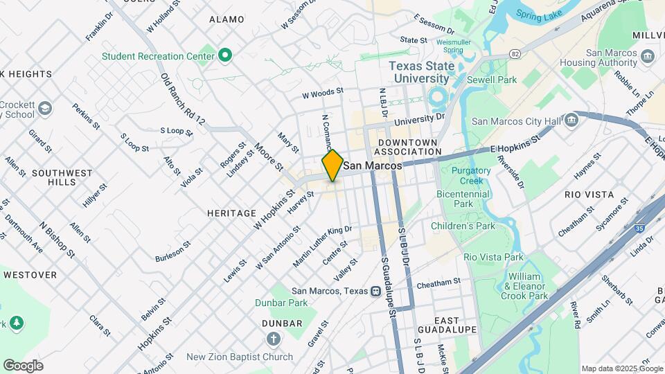 302 W San Antonio St Mapa y Detalles de la Ubicación