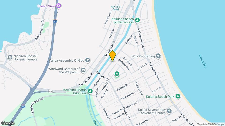 1032 Kainui Dr Map and Location Details