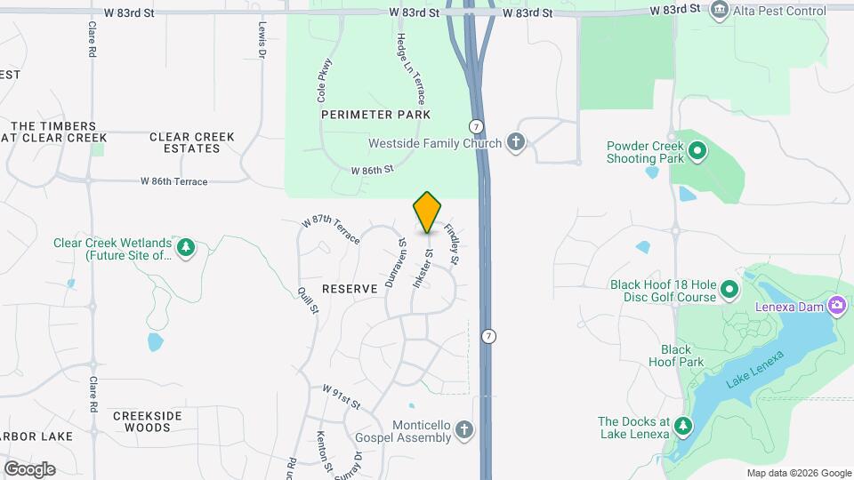 8764 Inkster St Map and Location Details