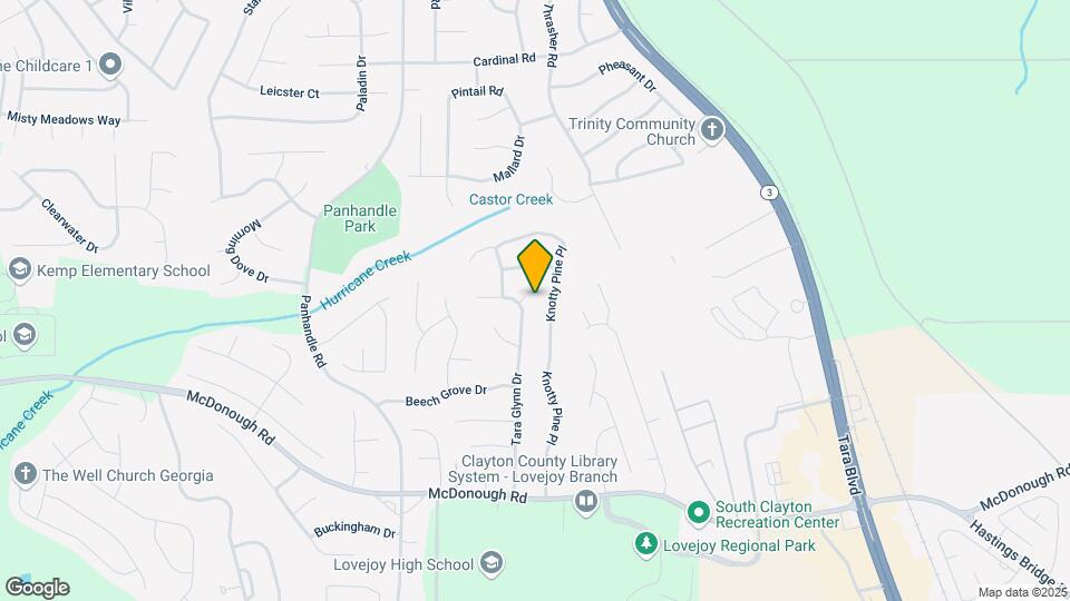 1657 Louisa Ct Map and Location Details