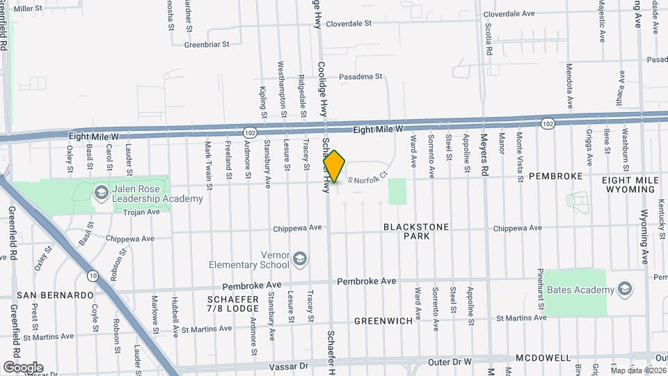 20258 Schaefer Hwy, Unit 23 Mapa y Detalles de la Ubicación