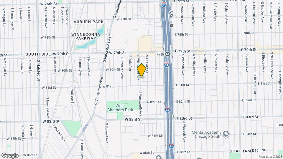 8037 S Wentworth Ave Map and Location Details