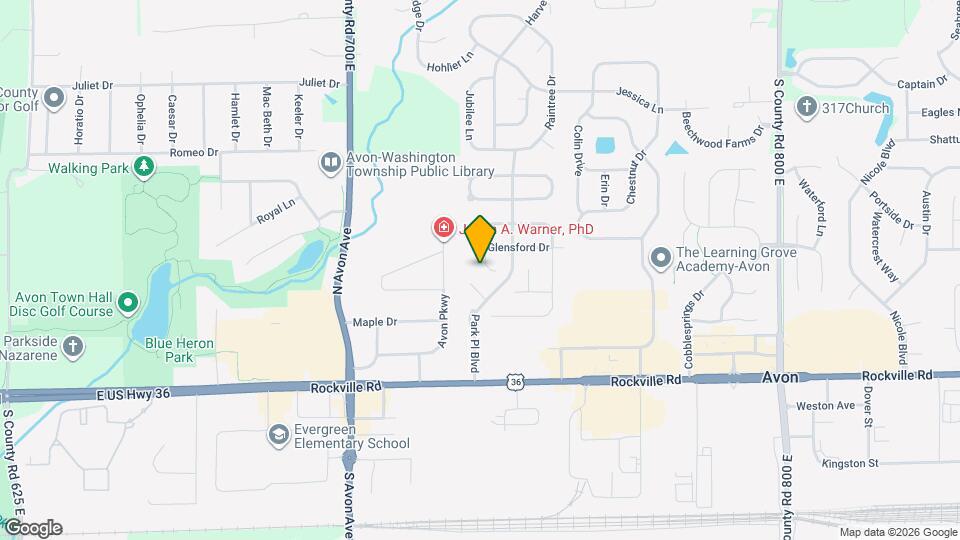 274 Glendale Ct Map and Location Details