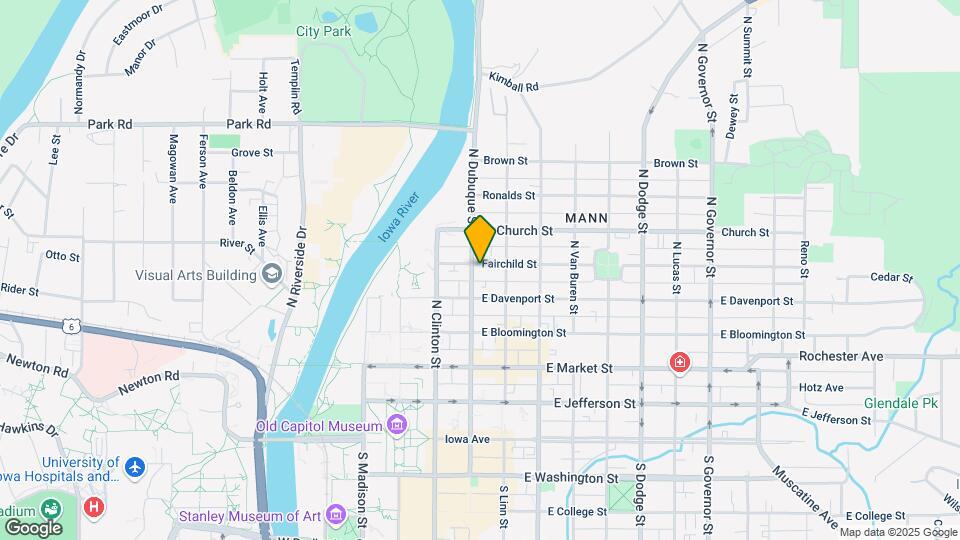 205 Fairchild St, Unit Studio Map and Location Details