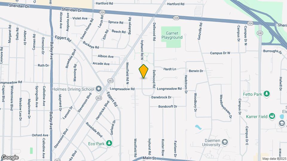 295 N Ivyhurst Map and Location Details