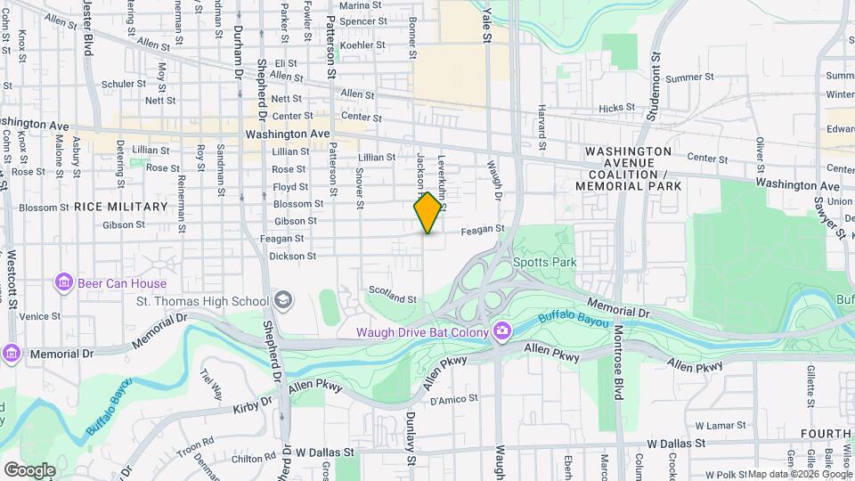 510 Jackson Hill St Map and Location Details