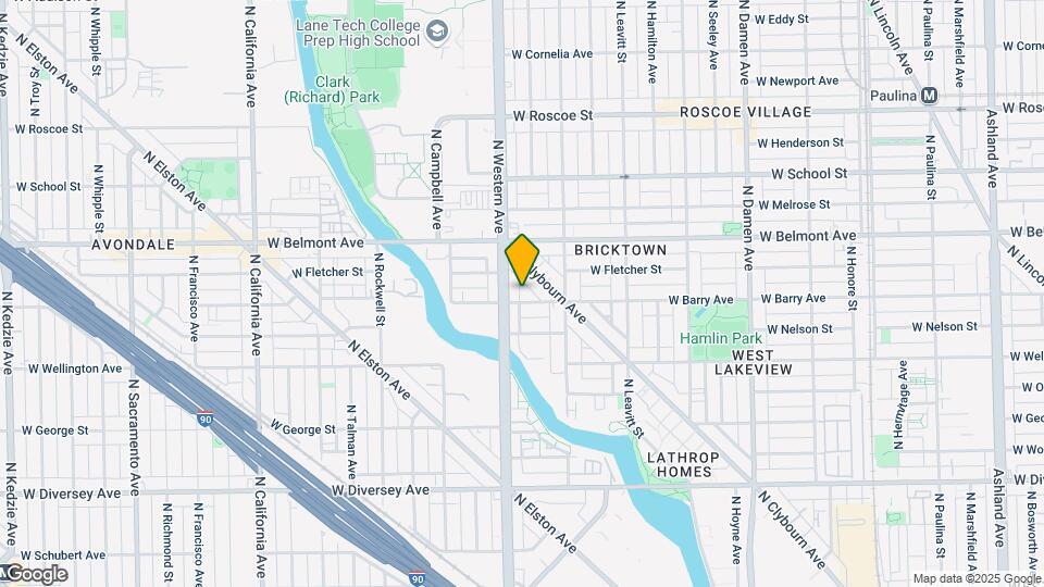 2344 W Barry Ave Map and Location Details