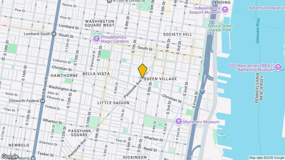 807 E Passyunk Ave, Unit 807 E Passyunk Ave Map and Location Details