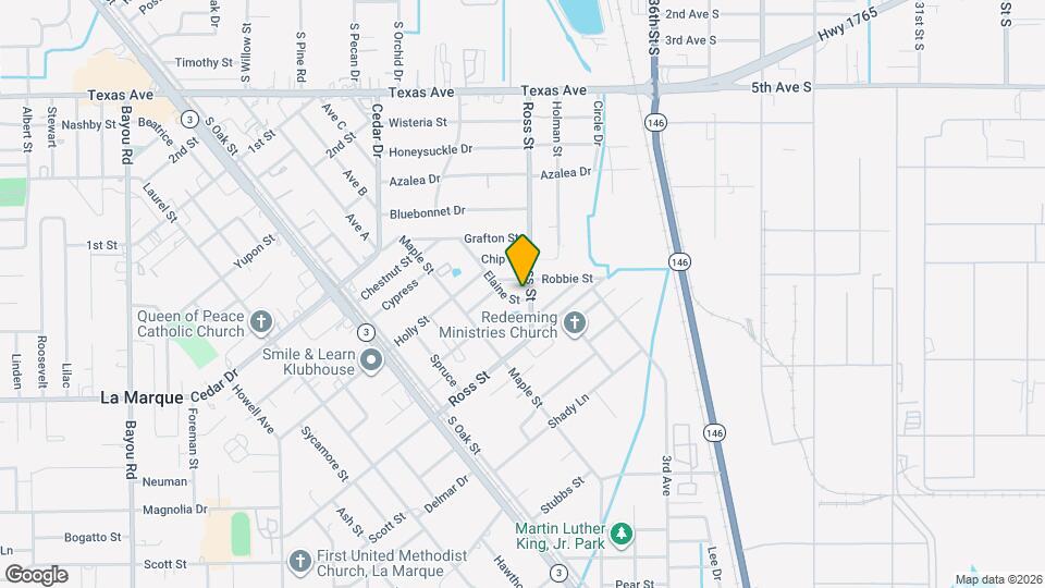 404 Elaine St Map and Location Details