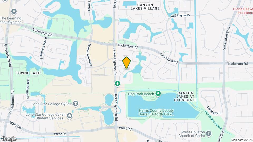 9510 Comstock Meadows Dr Map and Location Details