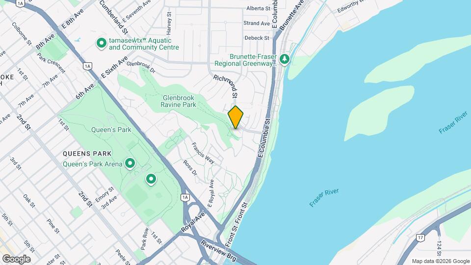 Fraserview Park Map and Location Details