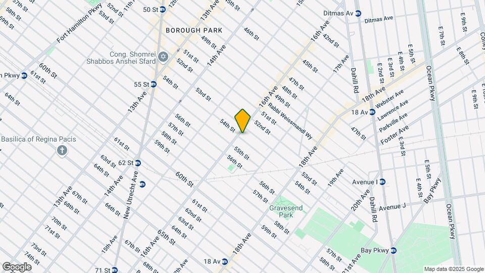 1607 54th St Mapa y Detalles de la Ubicación
