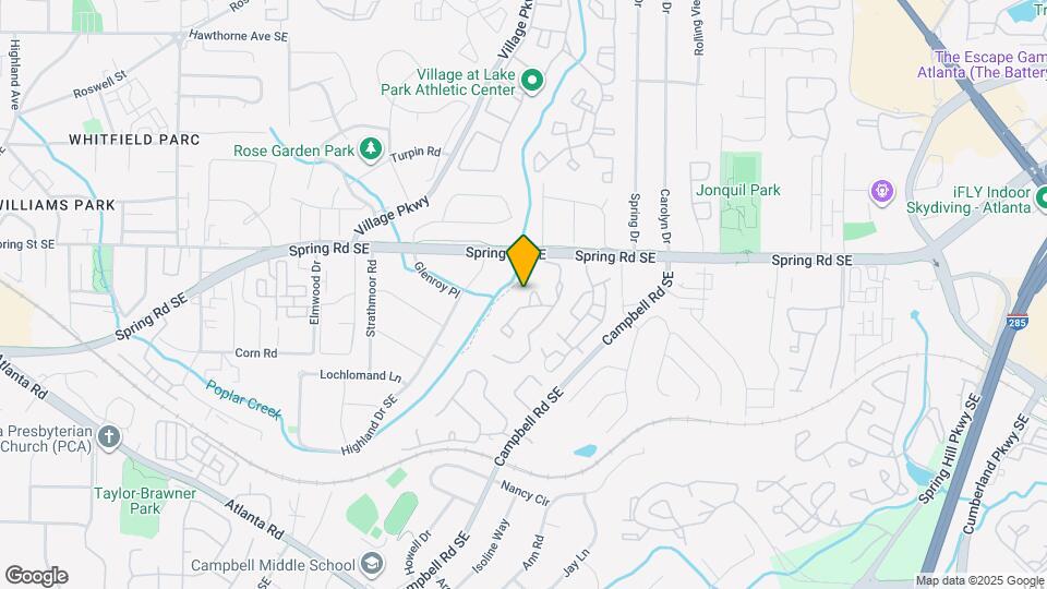 410 Countryside Pl Map and Location Details