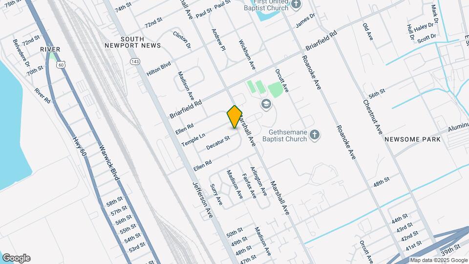 652 Ellen Rd Map and Location Details