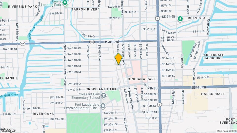 1415 SW 1st Ave Mapa y Detalles de la Ubicación