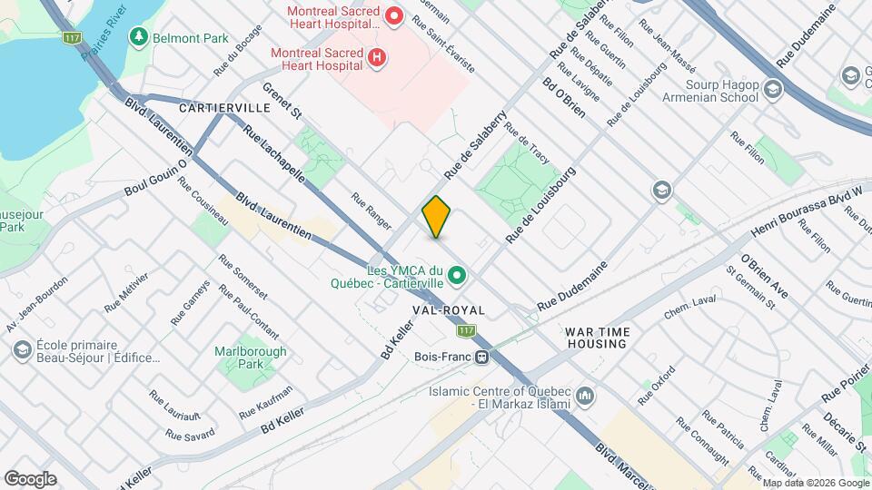 11940 Grenet Rue Map and Location Details